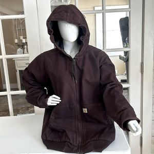 Carhartt for Women’s Active Coat - Plum Color - Size 2XL